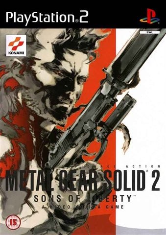 METAL GEAR SOLID 2 - SONS OF LIBERTY - NO COPERTINA